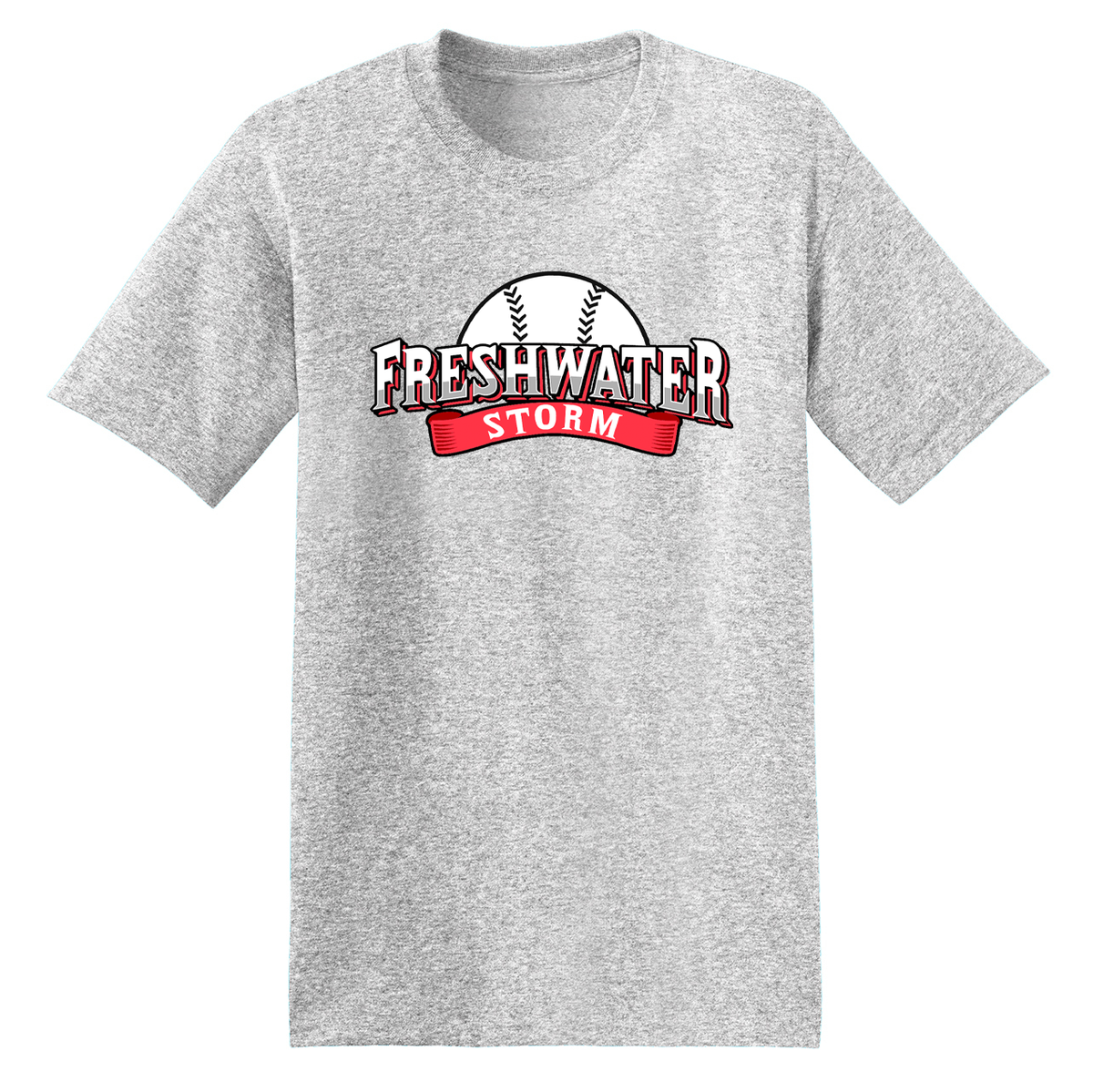 Freshwater Storm Baseball T-Shirt