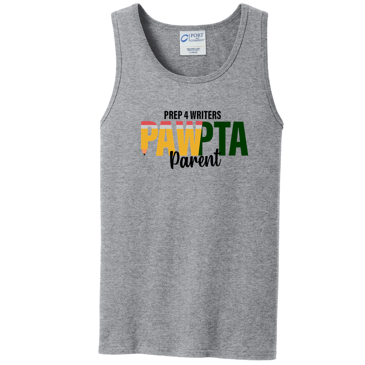 PAW PTA Parent Sleeveless Cotton Tank Top