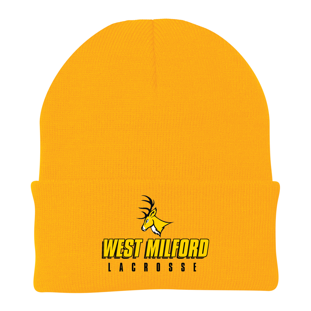 West Milford Lacrosse Knit Beanie