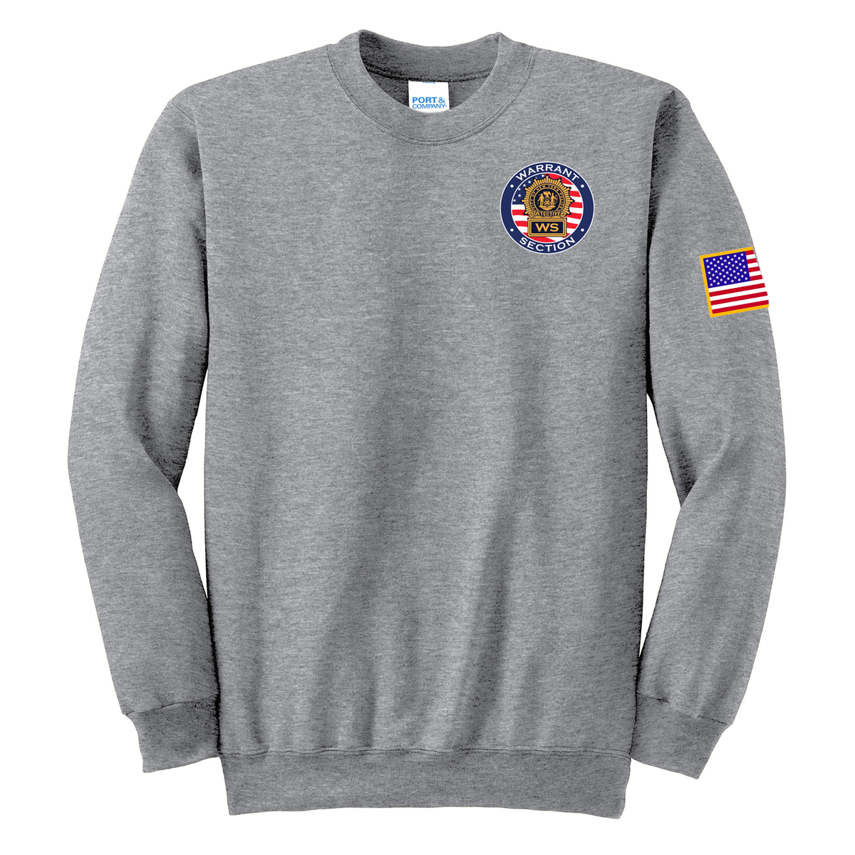 NYPD Warrant Section Crew Neck Sweater