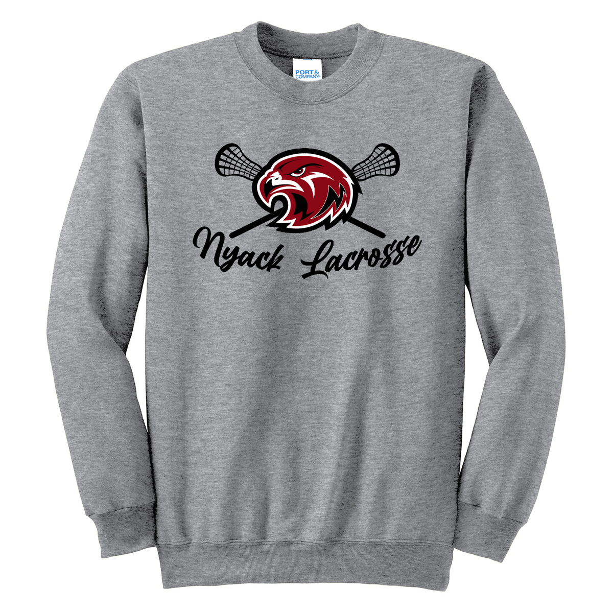 Nyack HS Lacrosse Crew Neck Sweater