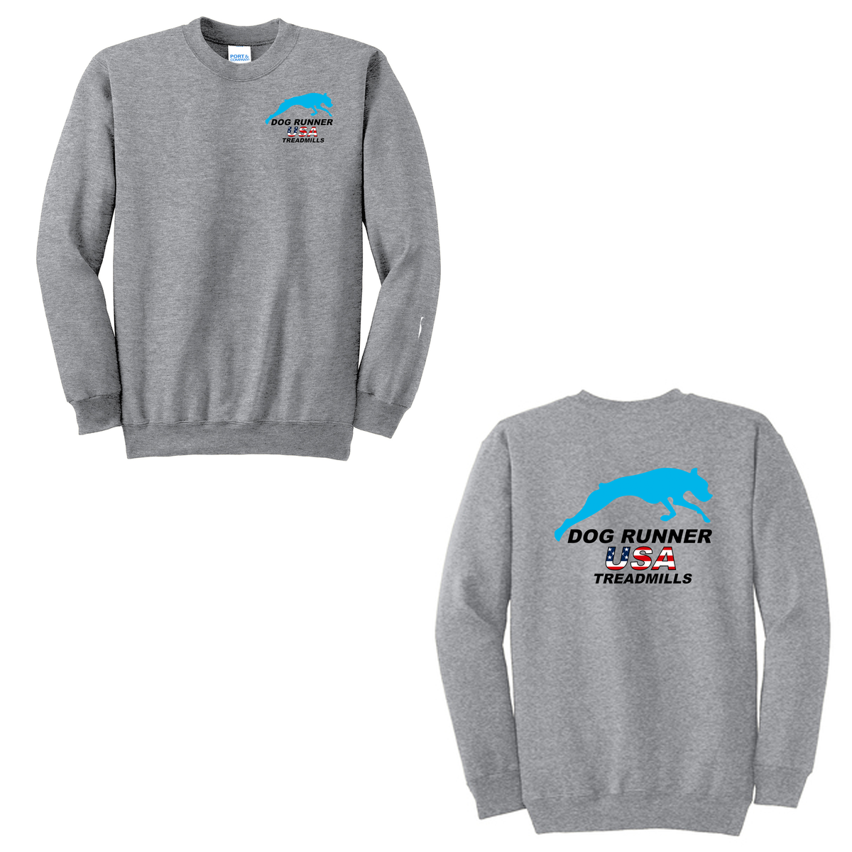 Dog Runner USA Treadmills Crew Neck Sweater