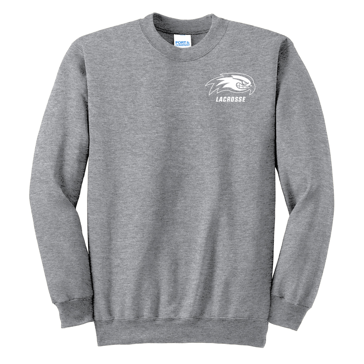 UMass Lowell Lacrosse Crew Neck Sweater