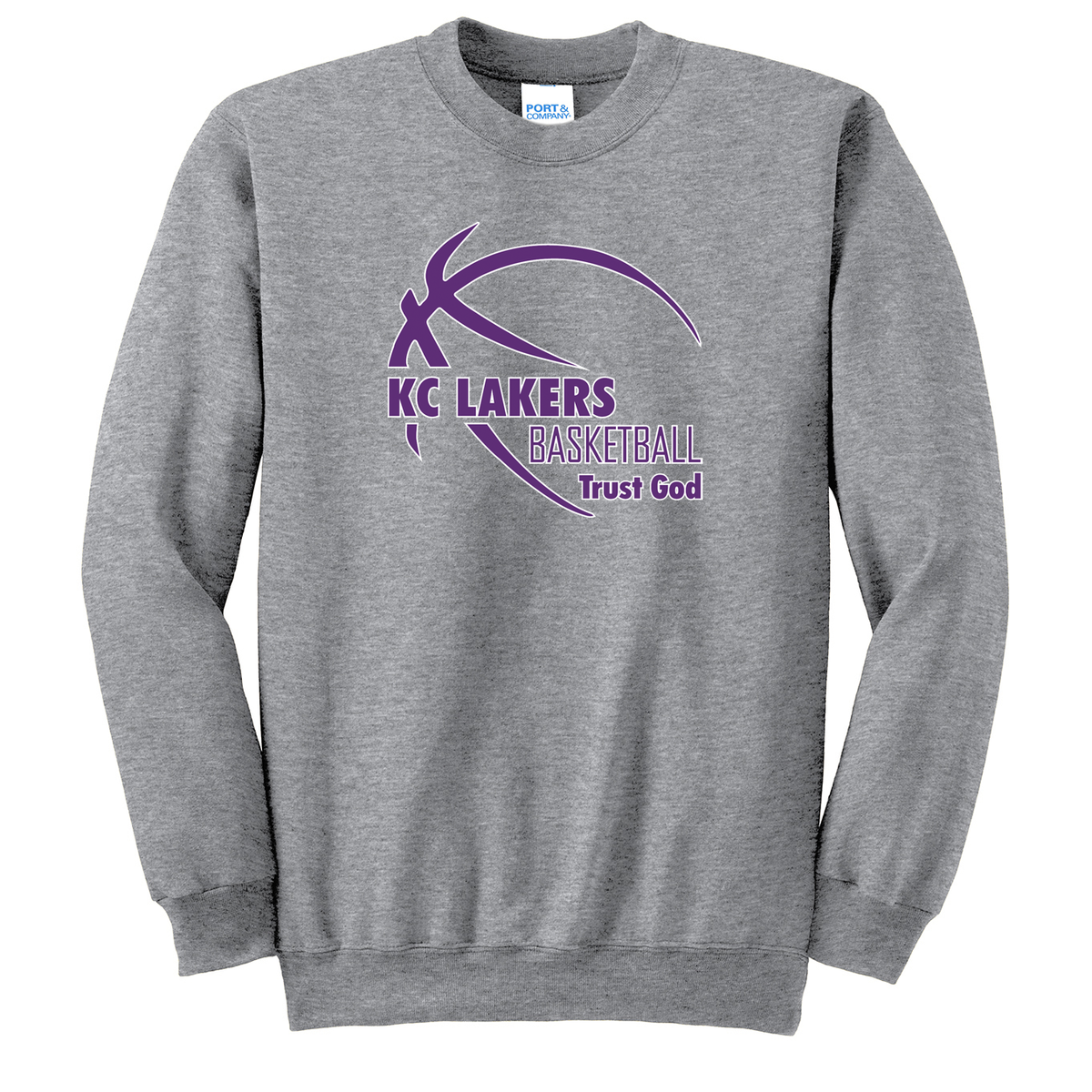 KC Lakers Crew Neck Sweater