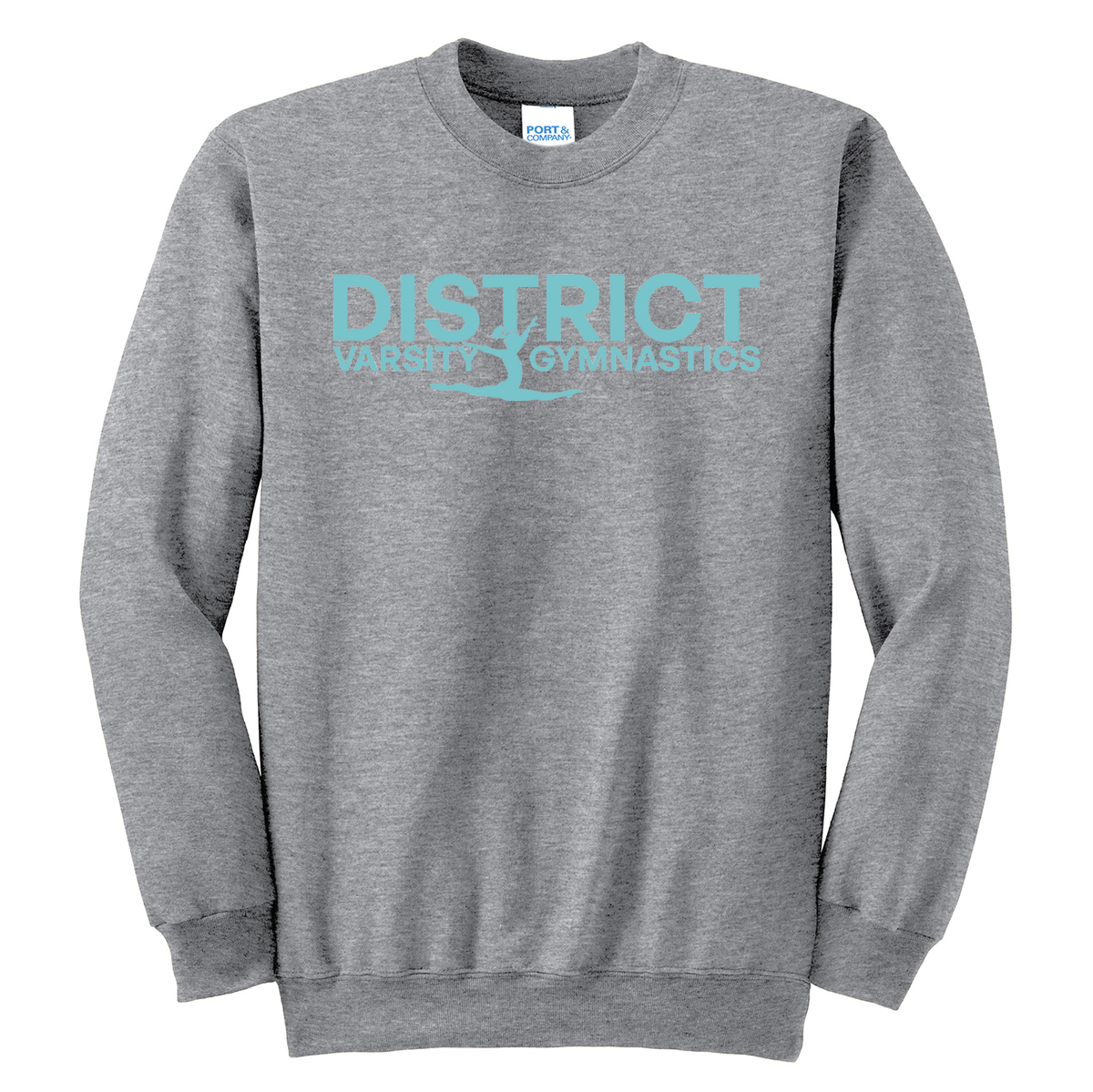 District Varsity Gymnastics Crew Neck Sweater