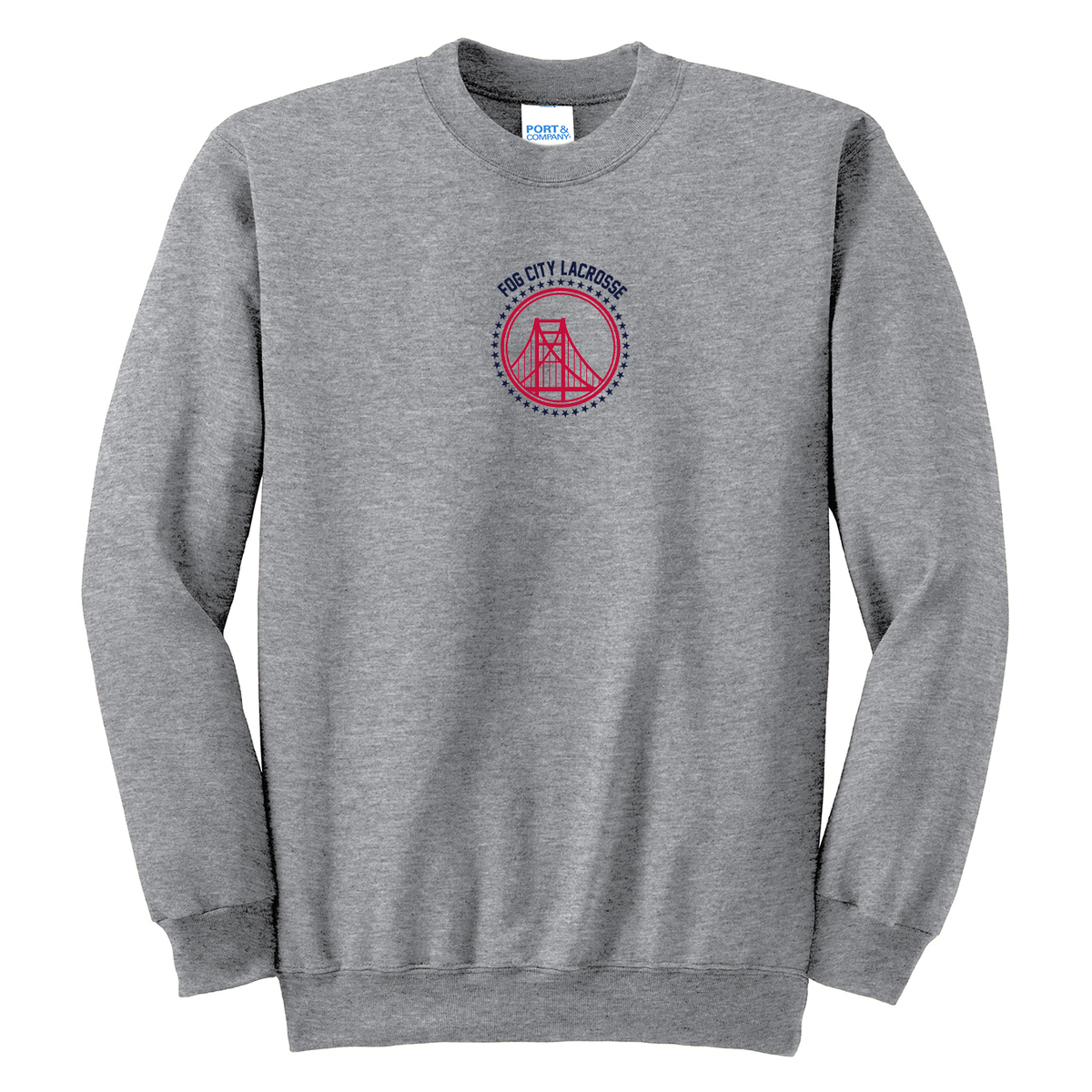 Fog City Girls Lacrosse Club Crew Neck Sweater