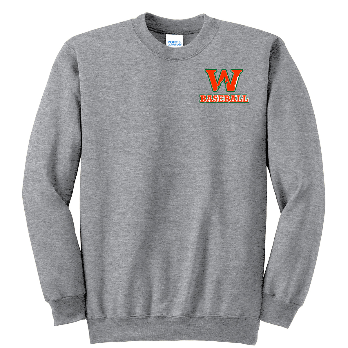 NF Wolves Baseball Crew Neck Sweater