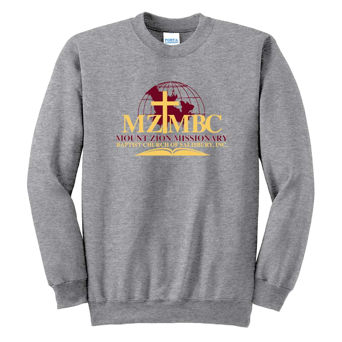 Mount Zion Missionary Baptist Church Crew Neck Sweater