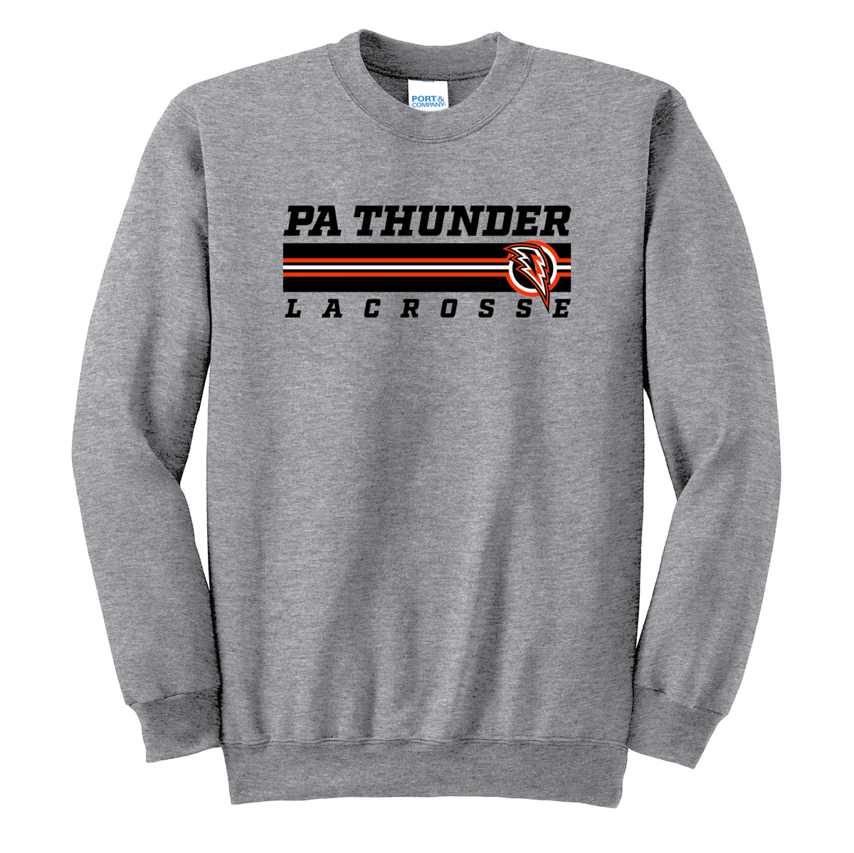 PA Thunder Girls Lacrosse Unisex Crew Neck Sweater