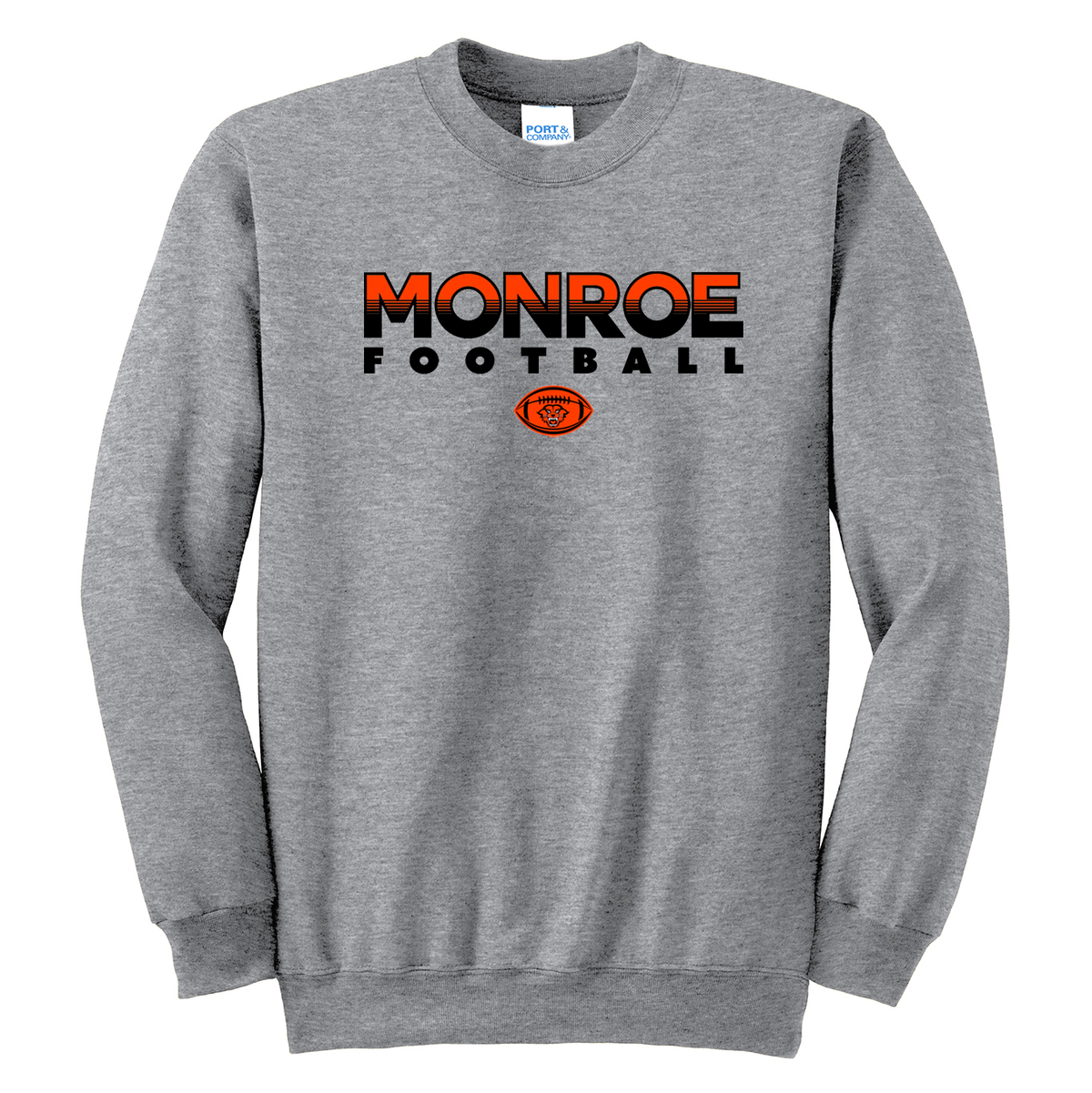 Monroe HS Football Crew Neck Sweater