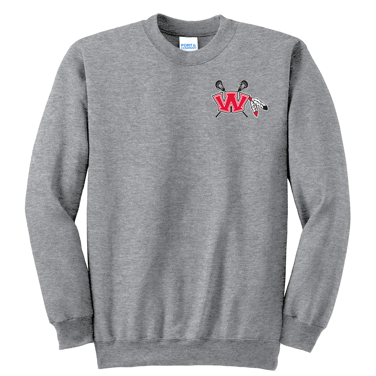 Weston Warrior Lacrosse Club Crew Neck Sweater