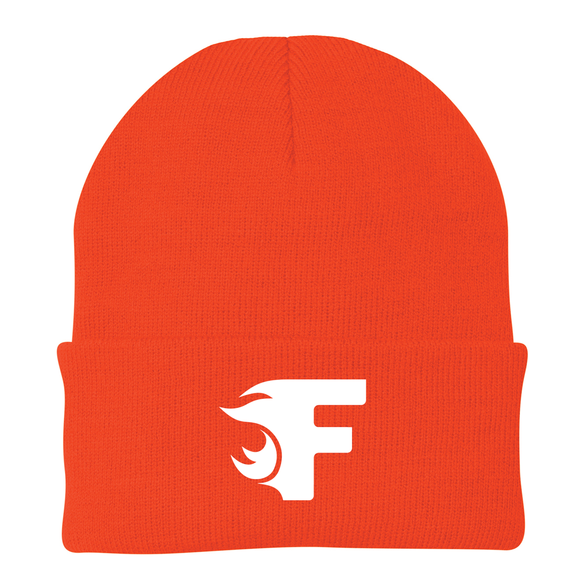 Fuego Baseball Knit Beanie