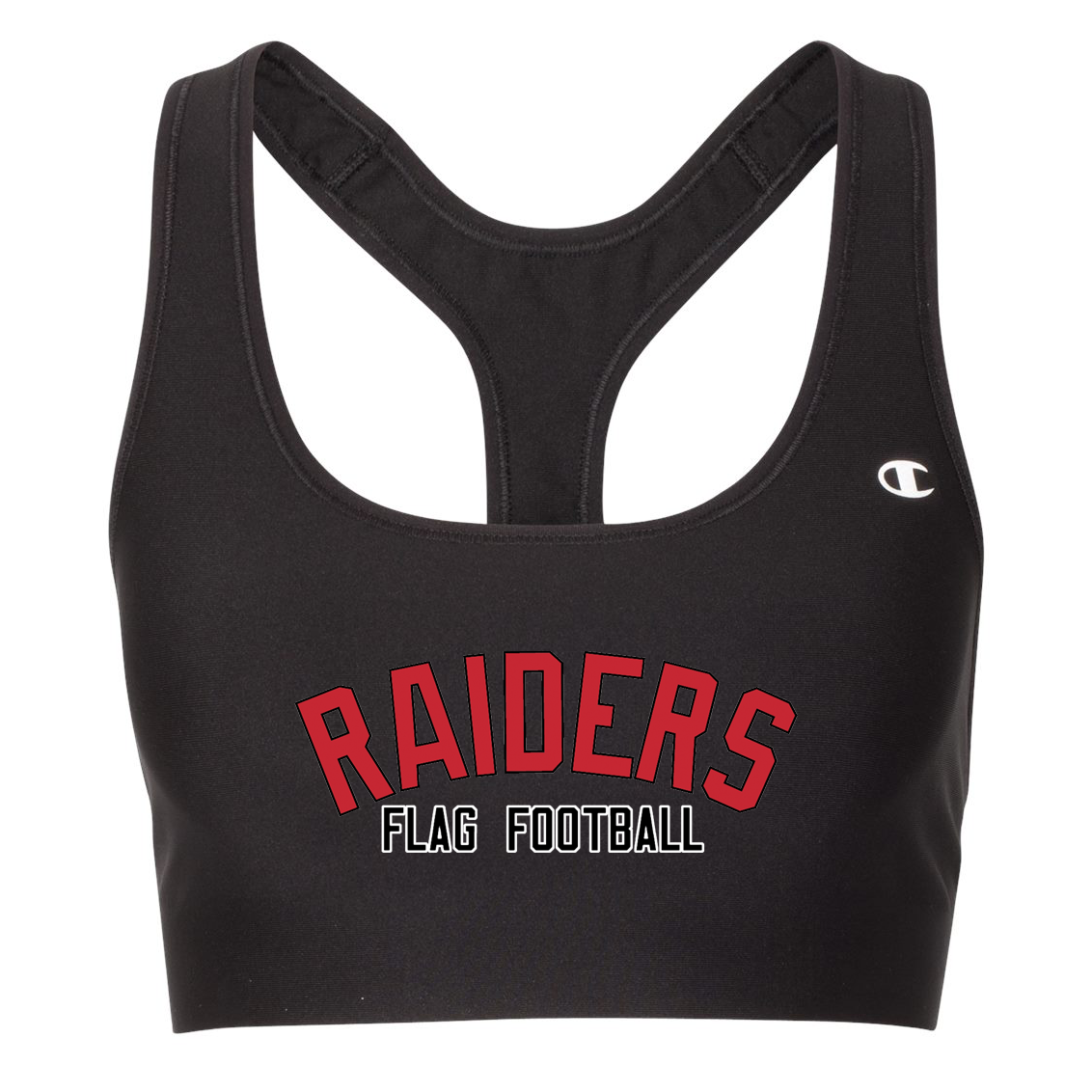 PM Raiders Flag Football Champion Sports Bra