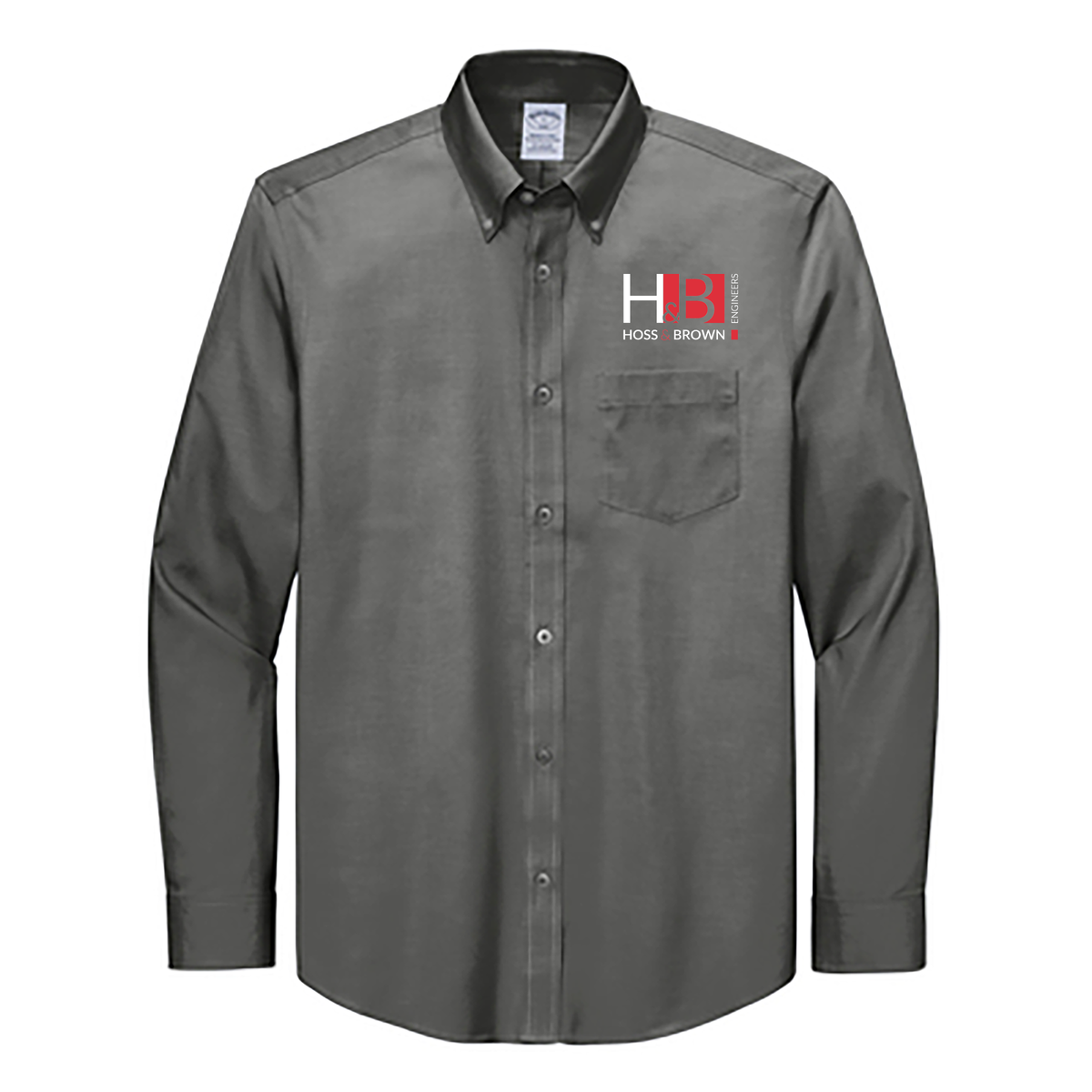 Hoss & Brown Engineers Brooks Brothers Wrinkle Free Pinpoint Shirt