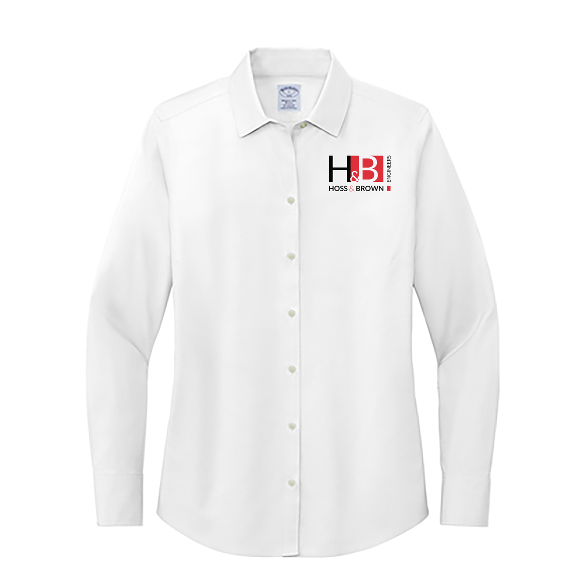 Hoss & Brown Engineers Brooks Brothers Women’s Wrinkle-Free Stretch Pinpoint Shirt
