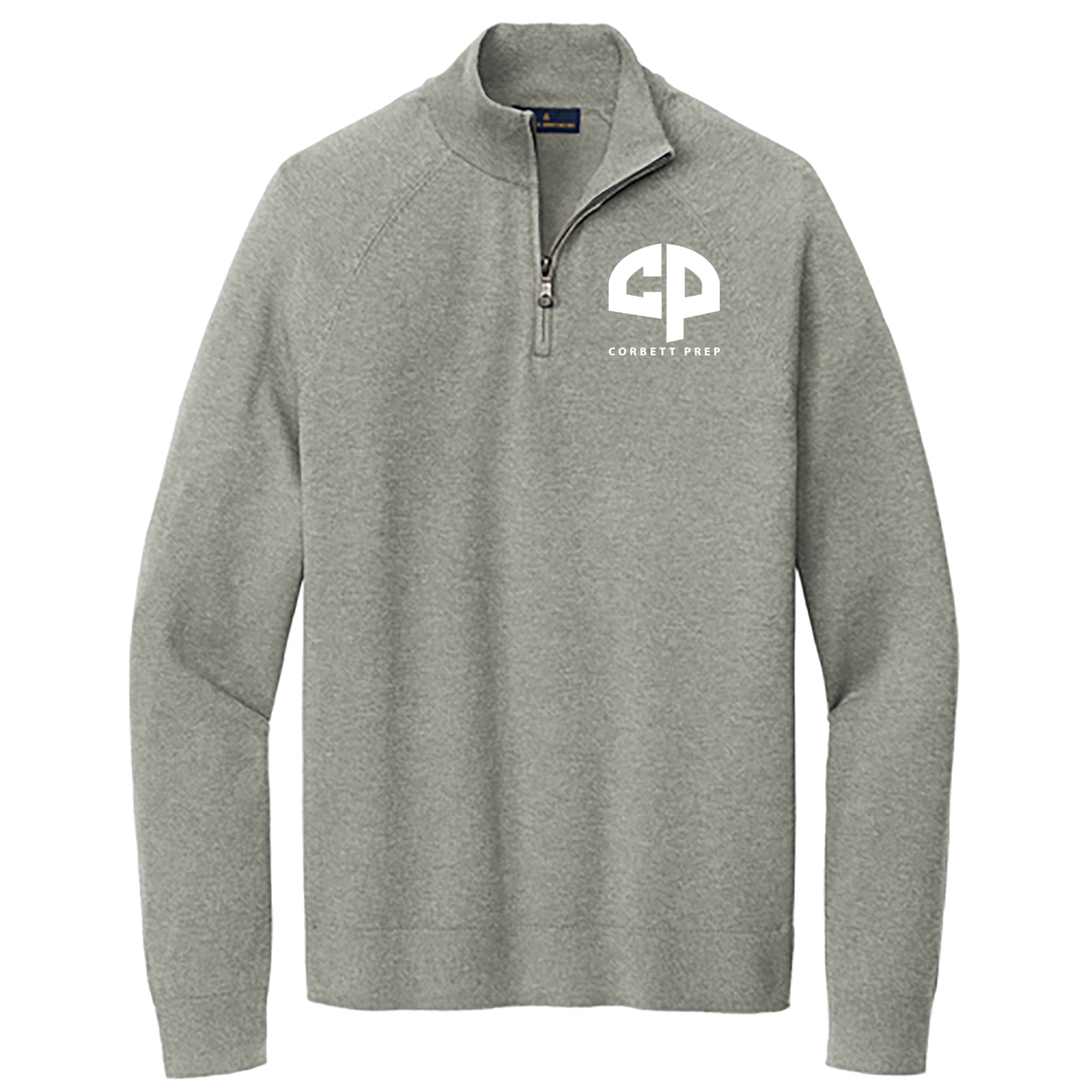 Corbett Prep Brooks Brothers Cotton Stretch 1/4-Zip Sweater