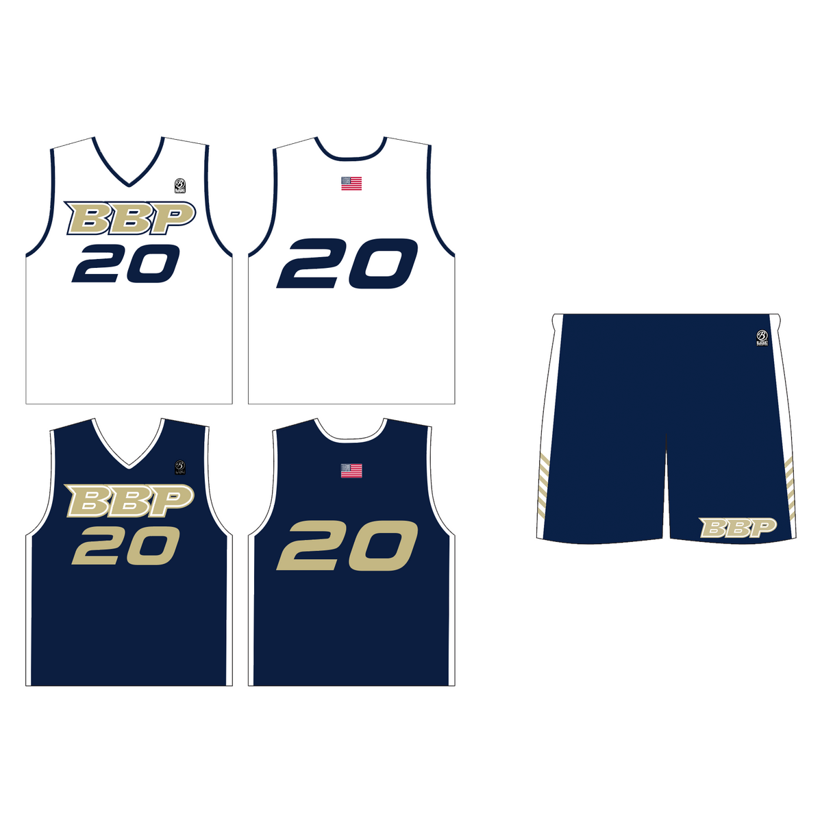 BBP Lacrosse Premium BOY'S Uniform Set