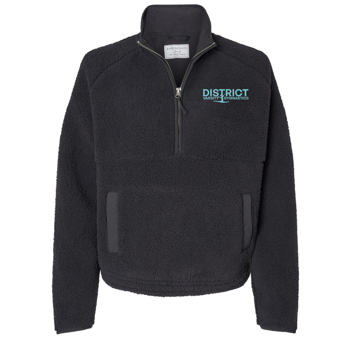 District Varsity Gymnastics Women's Everest Half Zip Pullover