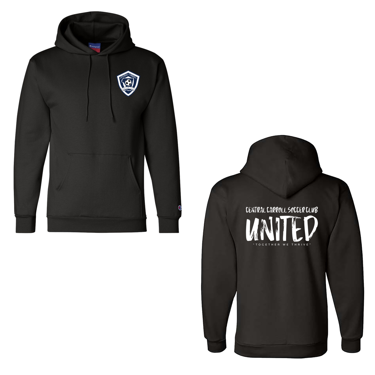 CCSC United Champion Powerblend Hooded Sweatshirt