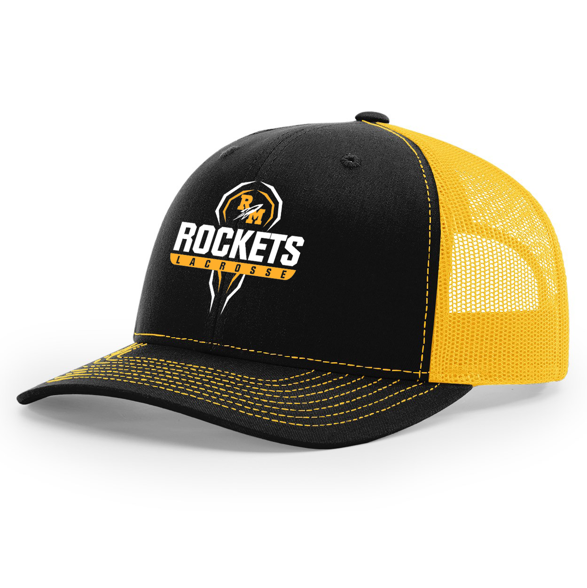 Richard Montgomery Rockets Lacrosse Snapback Trucker Cap