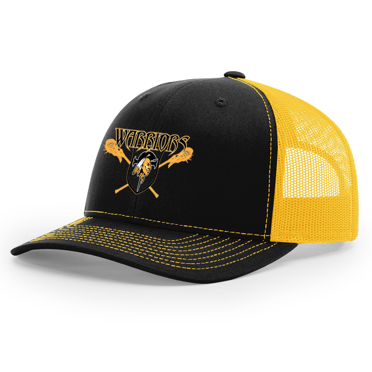 Upper Township Warriors Lacrosse Snapback Trucker Cap