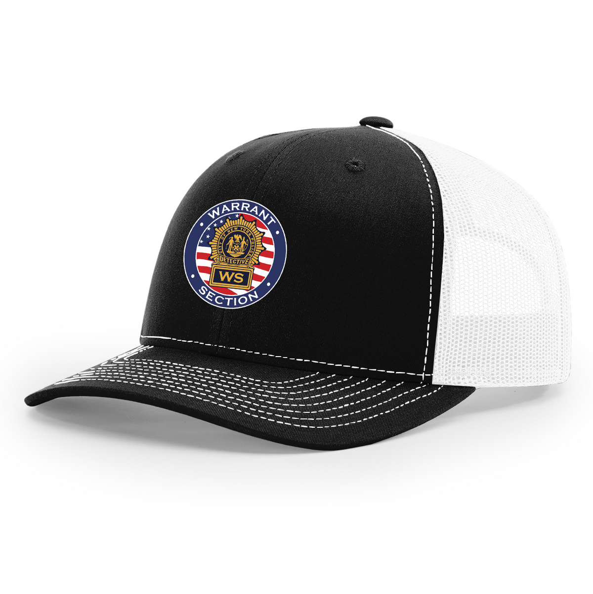 NYPD Warrant Section Snapback Trucker Cap