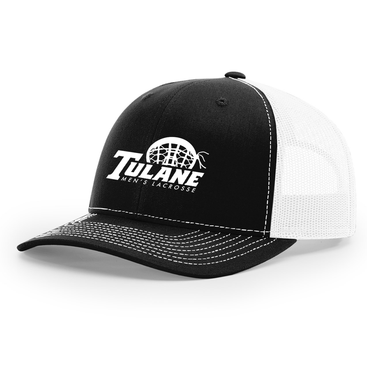 Tulane Mens Club Lacrosse Snapback Trucker Cap
