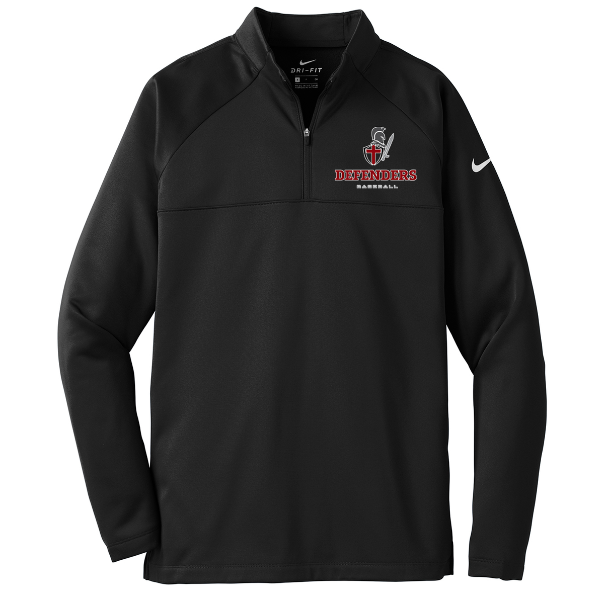 Defenders Baseball Nike Therma-FIT Quarter-Zip Fleece