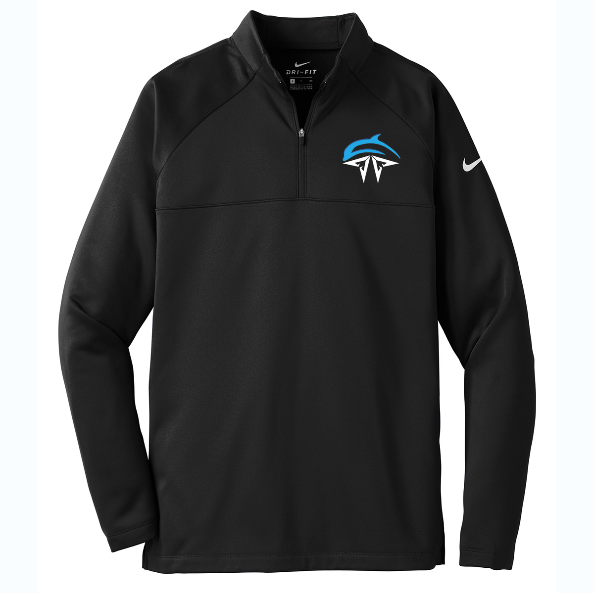 AZ Dolphins Football Nike Therma-FIT Quarter-Zip Fleece