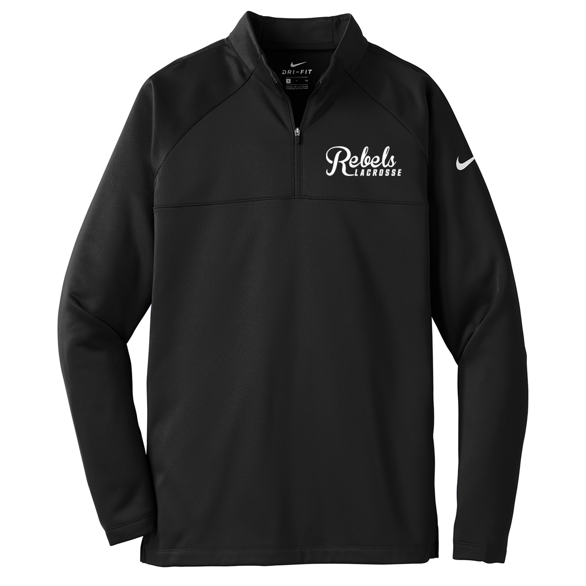 Rebels 2029 Black Nike Therma-FIT Quarter-Zip Fleece