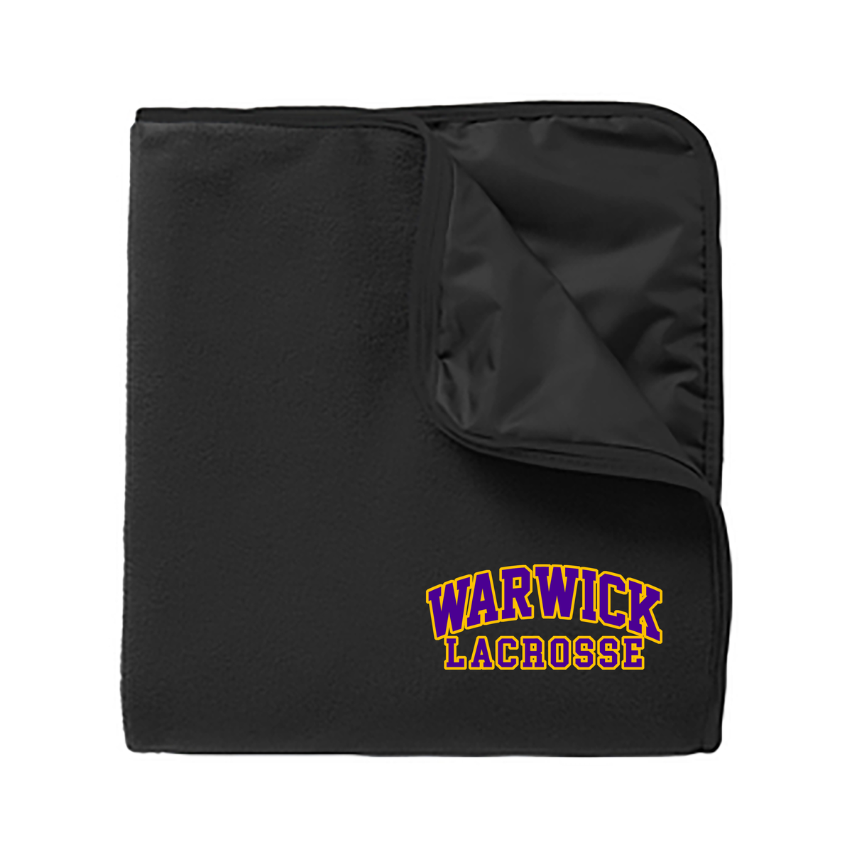 Warwick Lacrosse Fleece & Poly Blanket