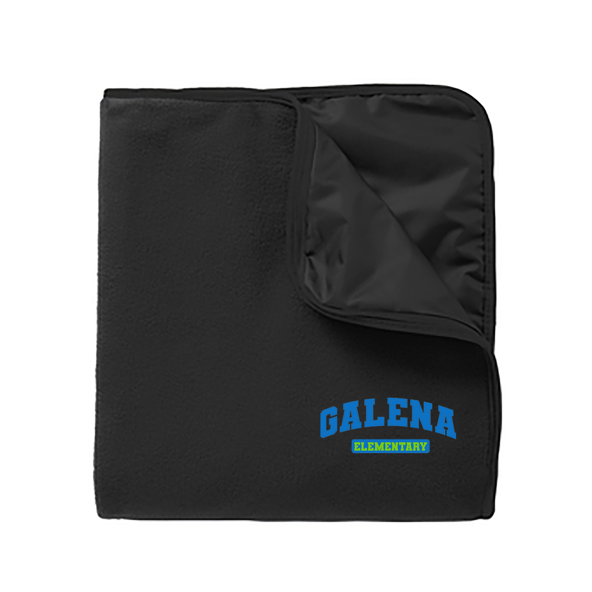 Galena Elementary School Fleece & Poly Blanket