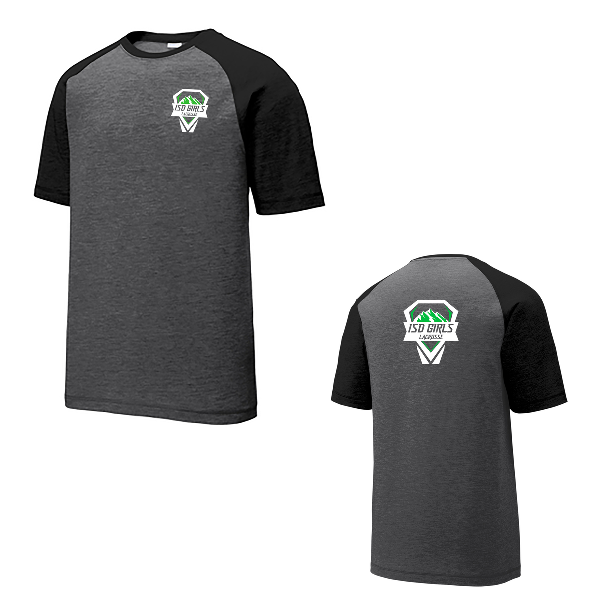 ISD Girl's Lacrosse Raglan CottonTouch Tee