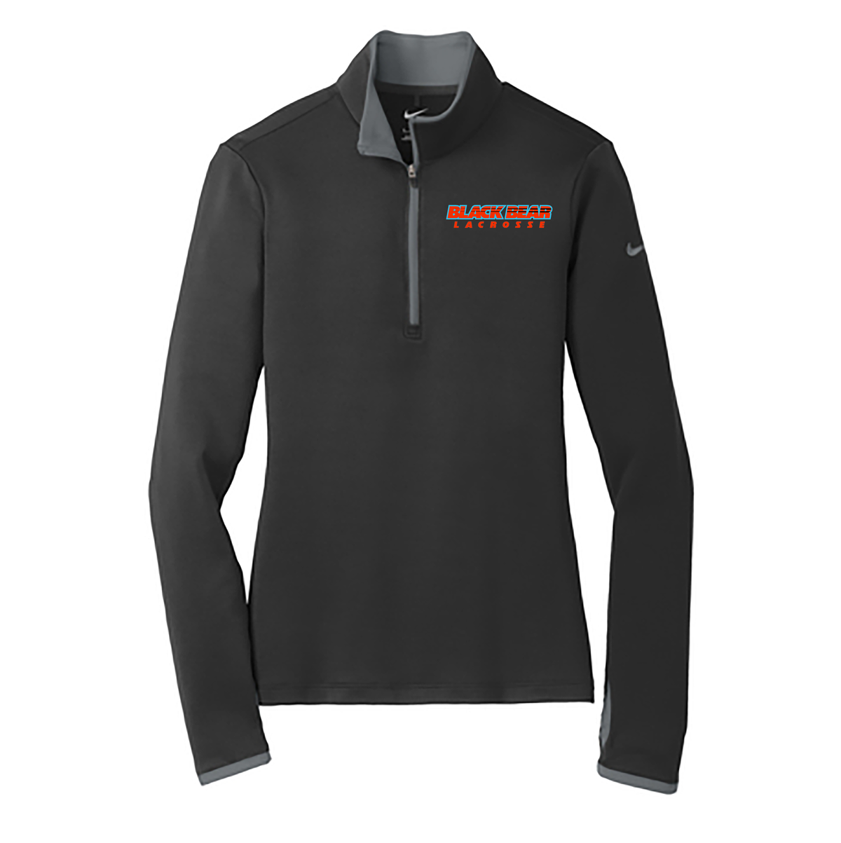 Black Bear Lacrosse Nike Ladies Dri-FIT 1/2 Zip Cover-Up