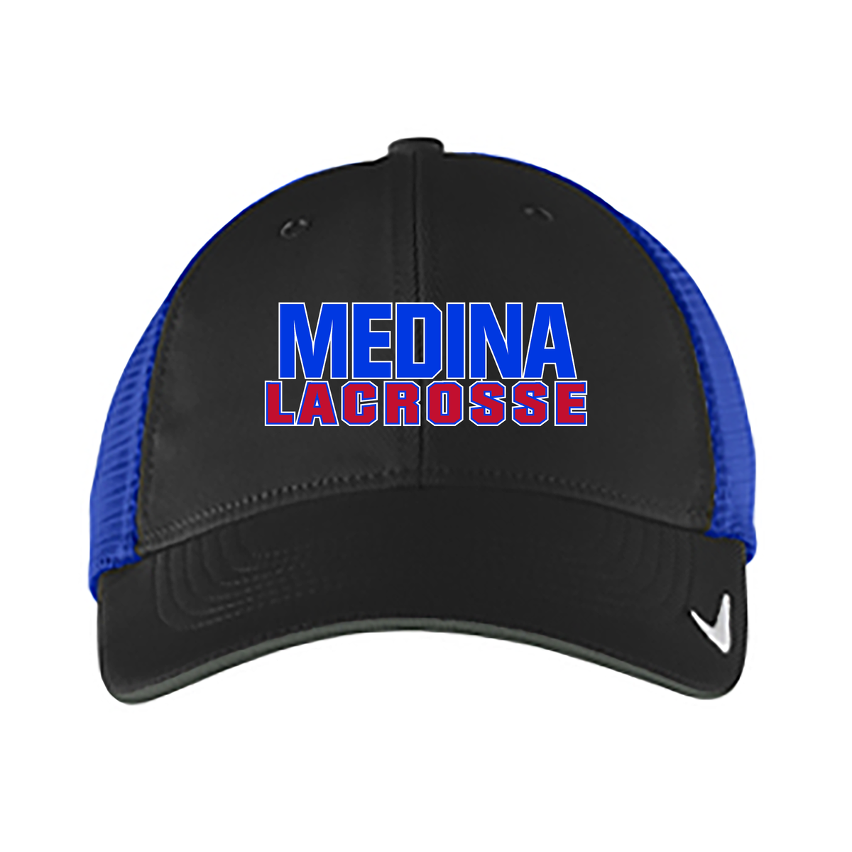 Medina Mustangs Lacrosse Nike Dri-FIT Mesh Cap