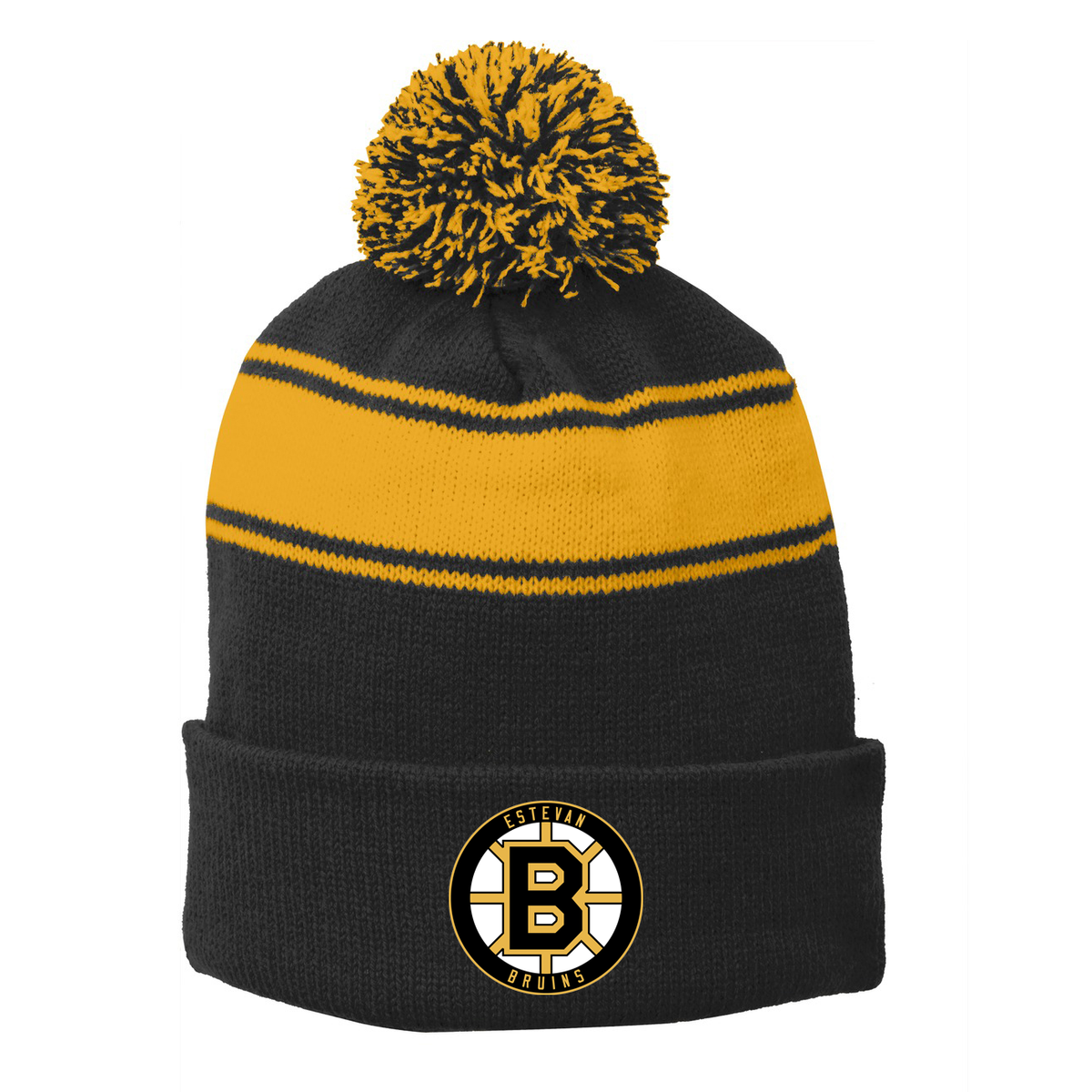 Estevan Bruins Pom Pom Beanie