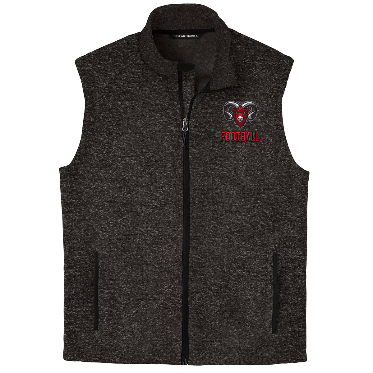 DC Rams Football Fleece Vest