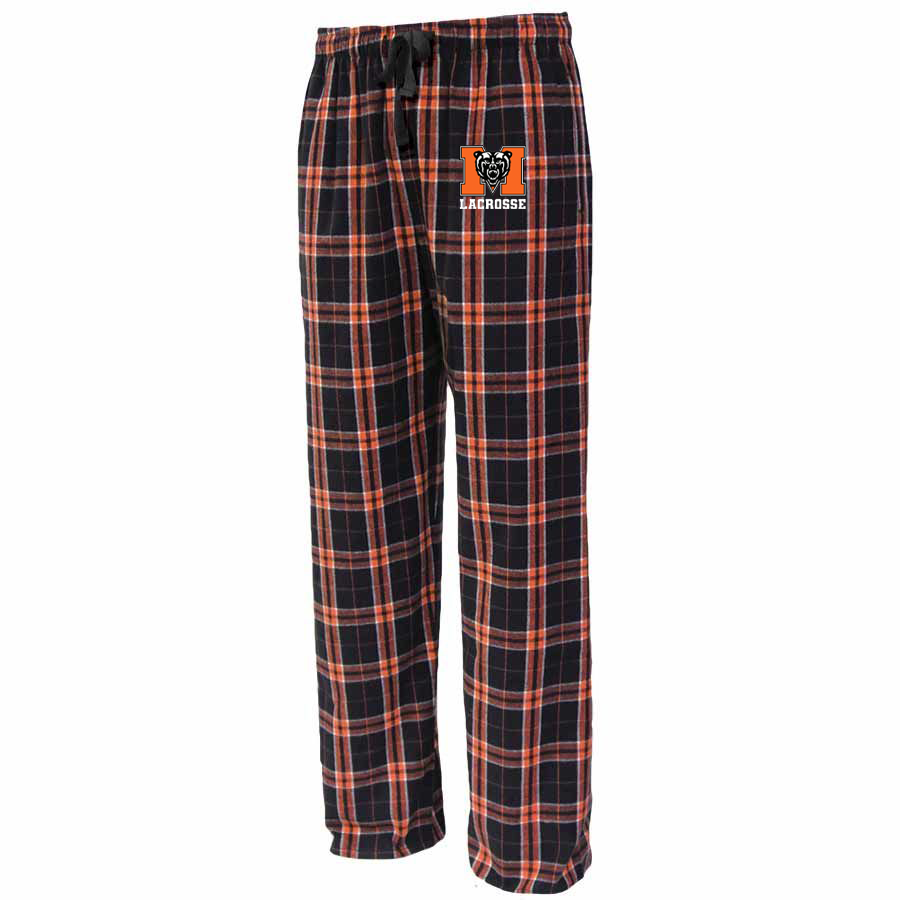 Mercer University Men's Lacrosse Flannel Pajama Pants