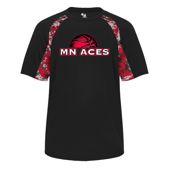 MN Aces Basketball Digital Hook Tee