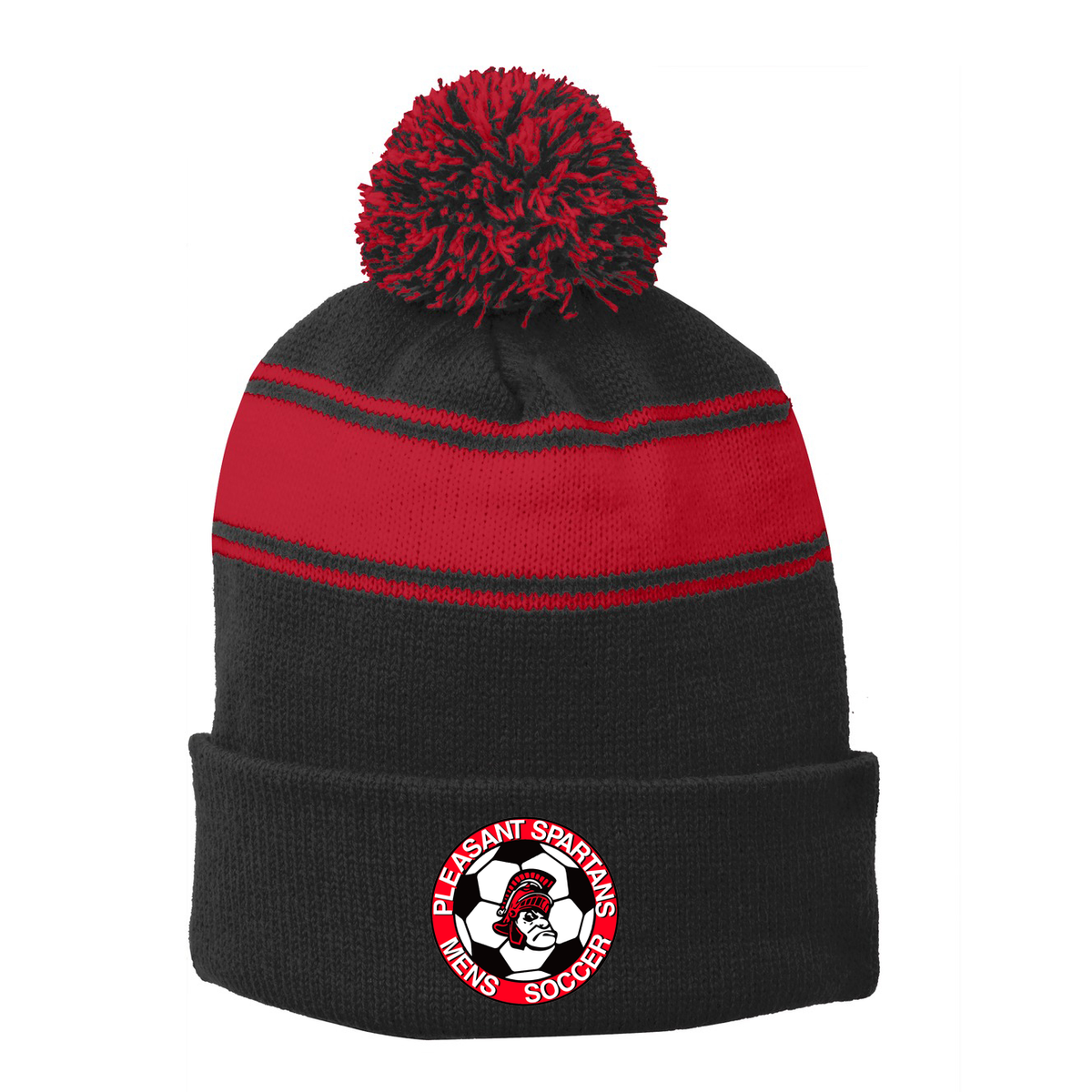 Pleasant HS Soccer Pom Pom Beanie