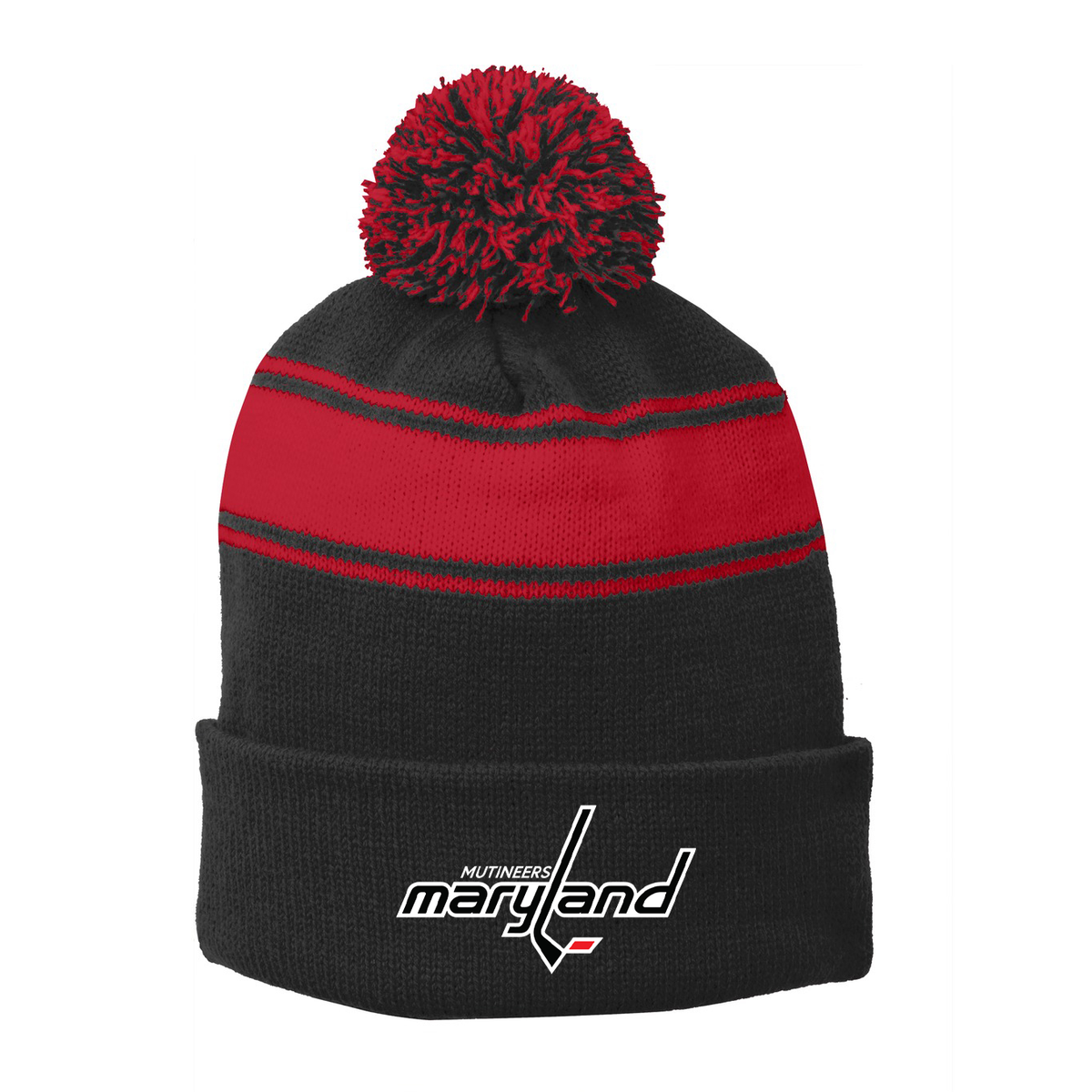 Maryland Mutineers Pom Pom Beanie