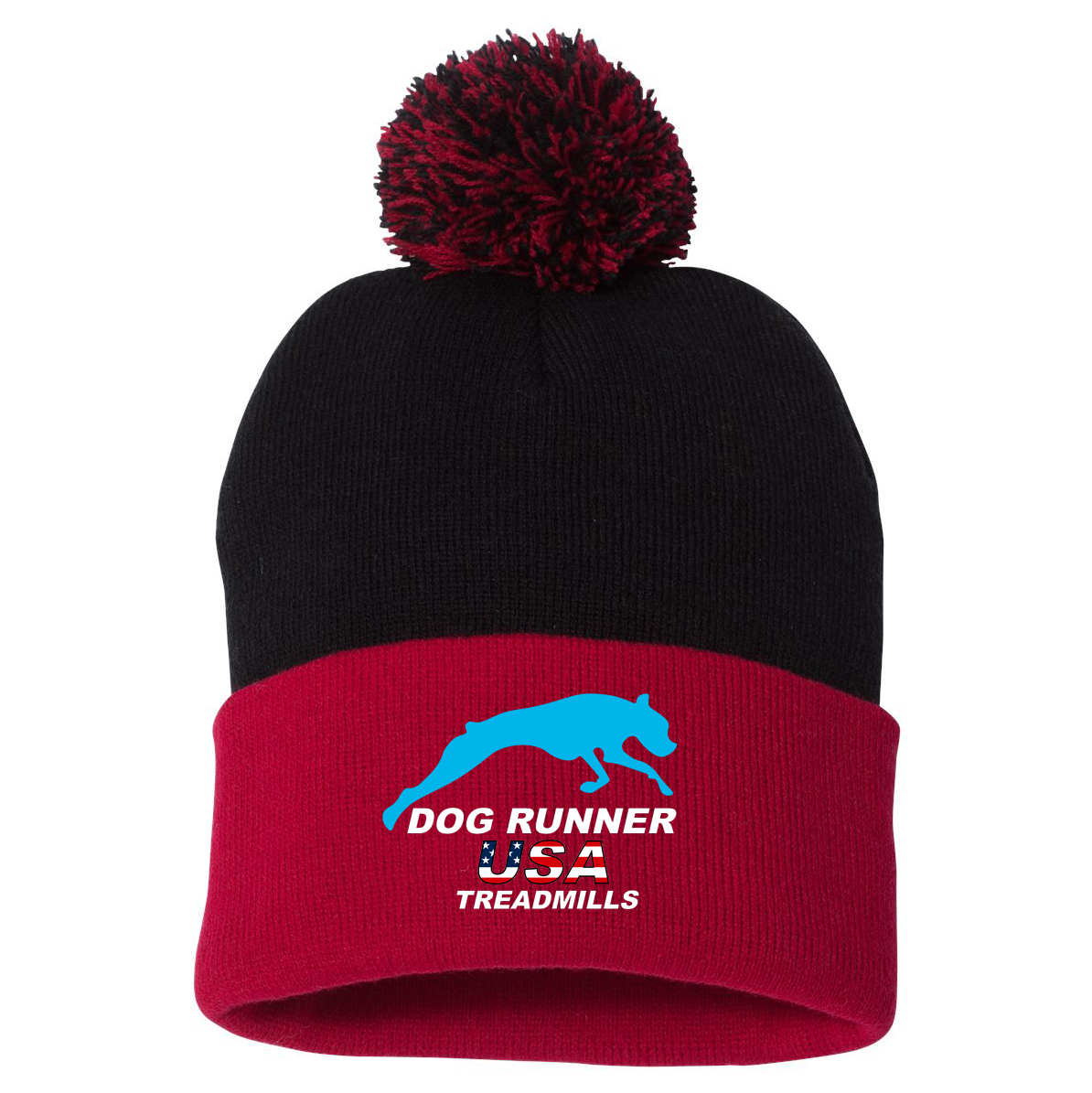 Dog Runner USA Treadmills Pom-Pom Beanie