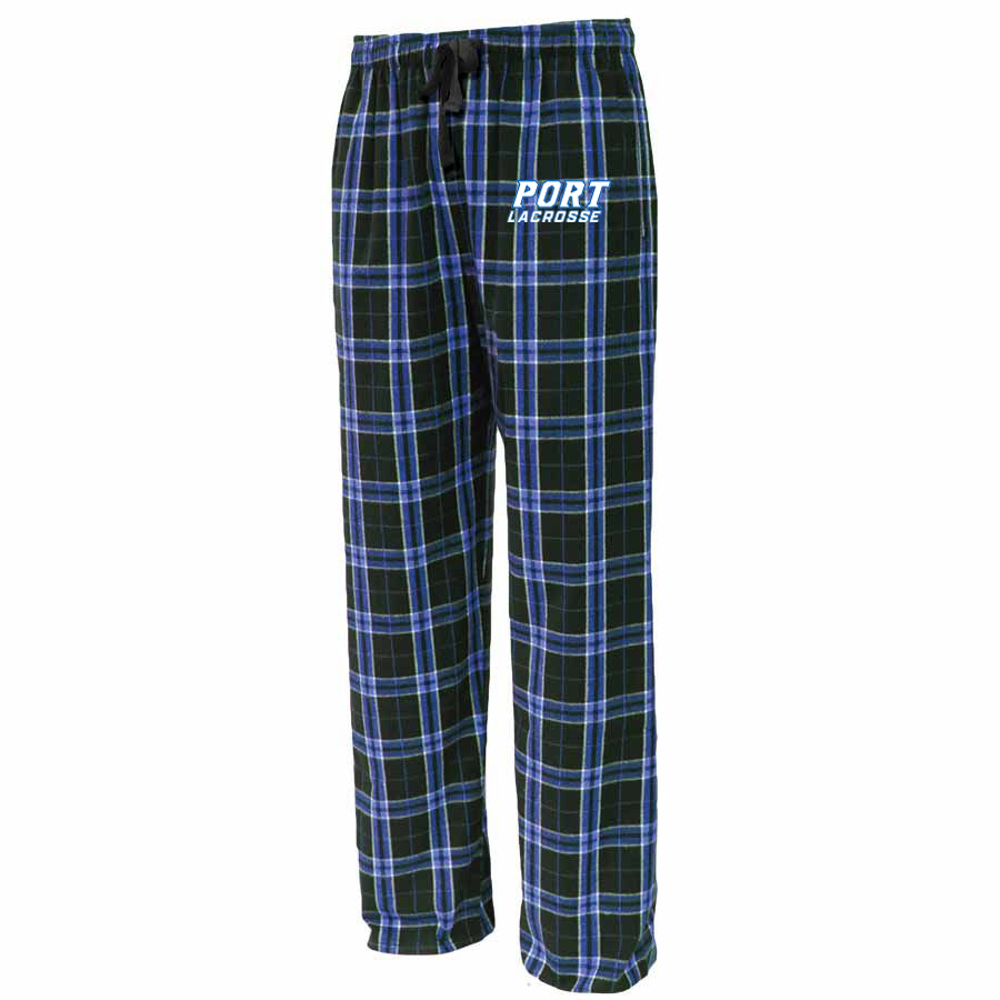 Port Washington Boys Lacrosse Flannel Pajama Pants