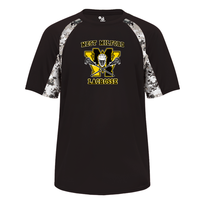 West Milford Lacrosse Digital Hook Tee