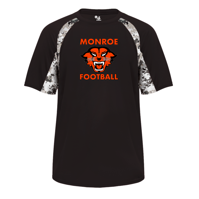 Monroe HS Football Digital Hook Tee