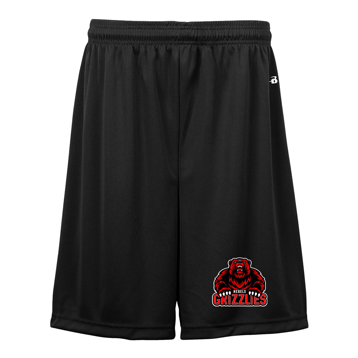 Rebels 32 Grizzlies B-Core 7" Short