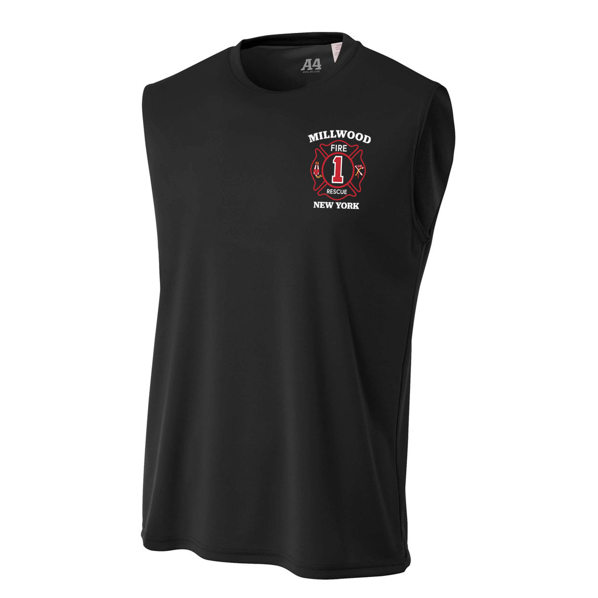 Millwood Fire Company Cooling Performance Muscle Tank