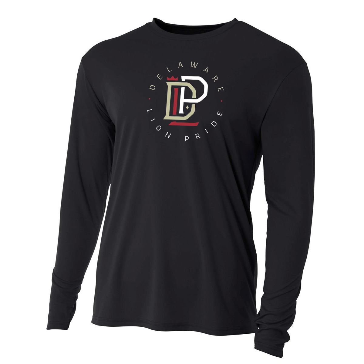 Delaware Pride Lions Basketball Cooling Performance Long Sleeve Crew