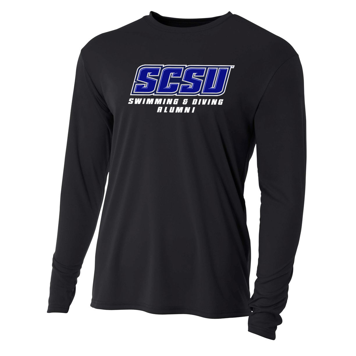 SCSU Swim and Dive Cooling Performance Long Sleeve Crew