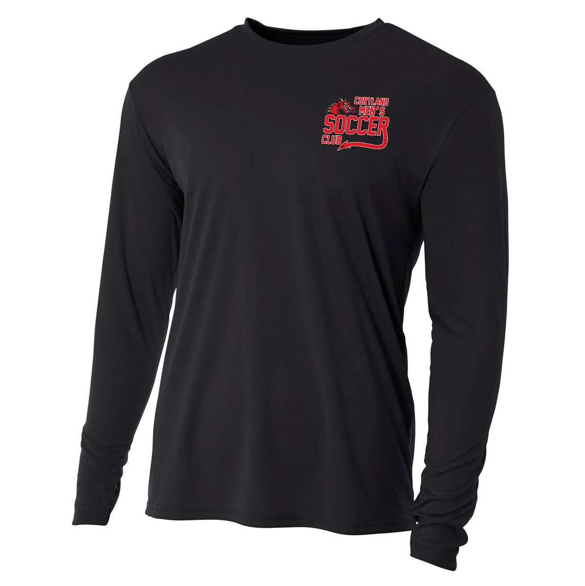 Cortland Club Soccer Cooling Performance Long Sleeve Crew